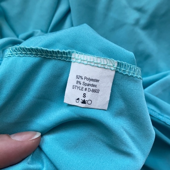 NWT Forplay sexy asymmetric fitted club top, size S - Picture 12 of 13